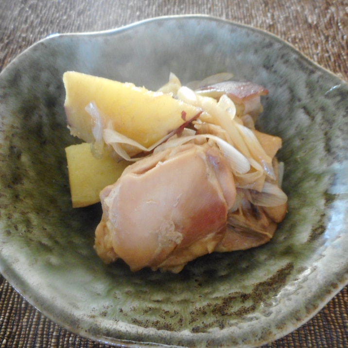 さつま芋と鶏肉の煮物